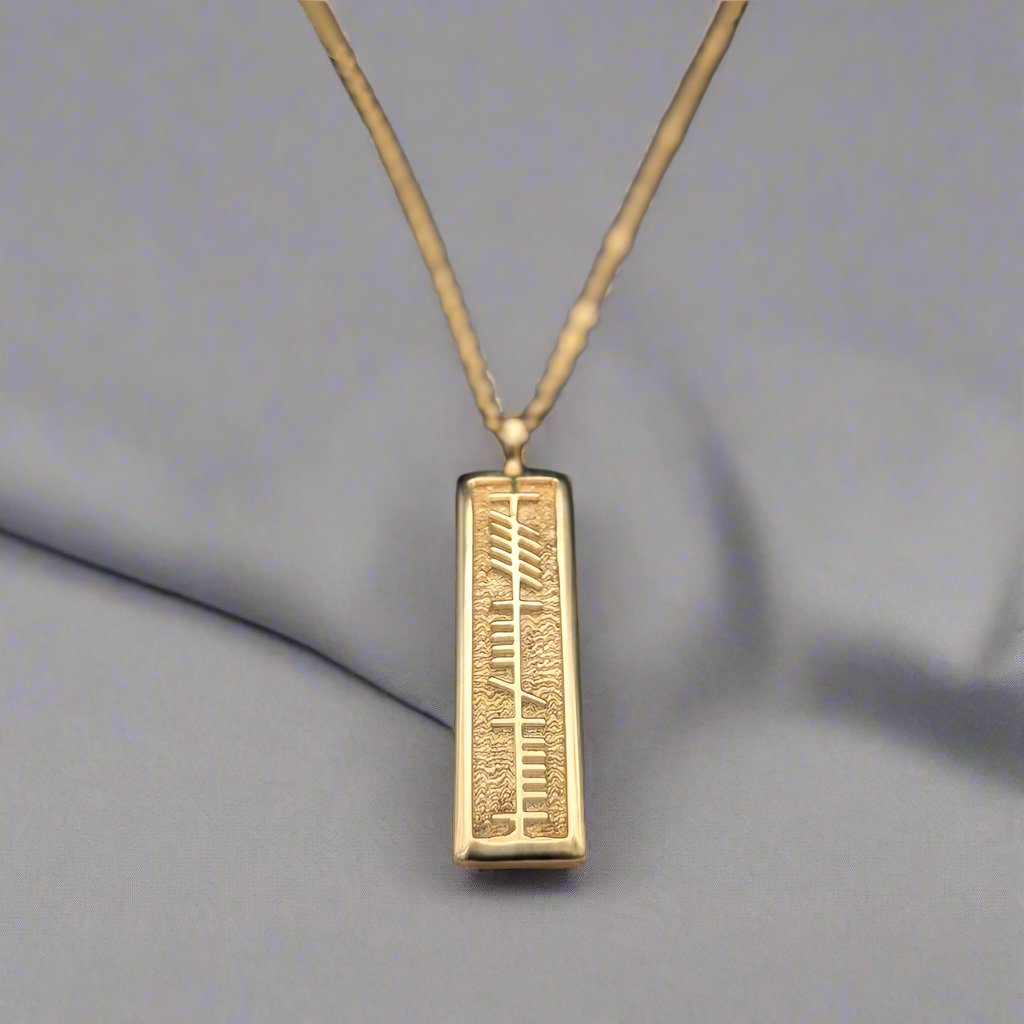 Ogham pendant - anam cara- doyle design dublin