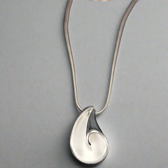 Flora Pendant - Silver