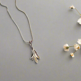 Two Tone Fushia Pendant