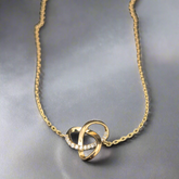 Gold Trinity Knot Bracelet