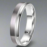 Gents Grey Tantalum & TItanium Ring