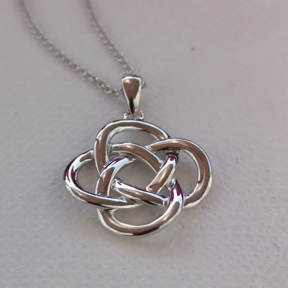 Celtic Infinity Knot Silver - Doyle design dublin