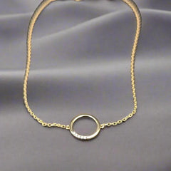 Gold Circle Bracelet