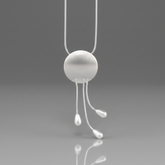 Raindrops Pendant - Sterling Silver