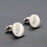 sterling silver high polish cufflinks