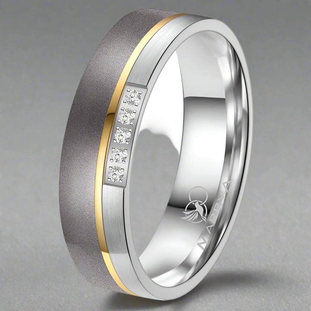 ladies tantalum and titanium ring 1