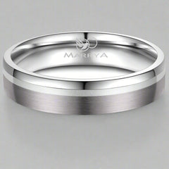gents titanium and tantalum ring