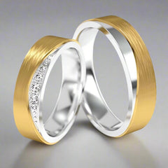 Diamond Set Flow Ring - Doyle Design Dublin