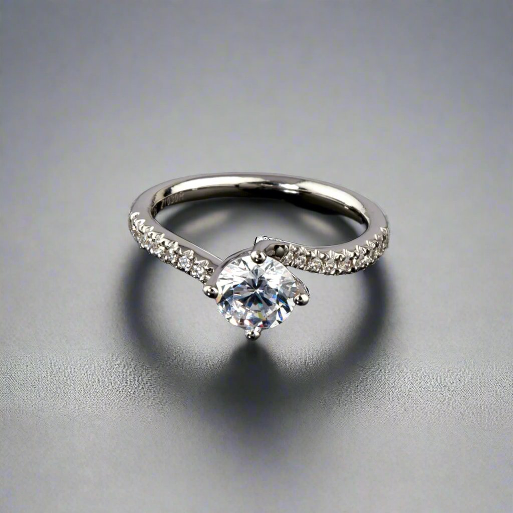 Twist Engagement ring - Doyle Design Dublin