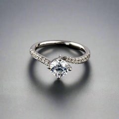 Twist Engagement ring - Doyle Design Dublin