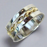 Straight Twist Ring (8mm) - Doyle Design Dublin