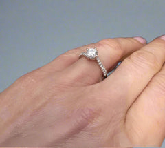 Twist Engagement ring - Doyle Design Dublin