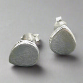 Teardrop stud earrings - Doyle Design Dublin