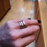 Stackers- set of 3 stacking rings - Doyle Design Dublin