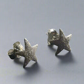 Star Sparkle Stud Earrings - Doyle Design Dublin