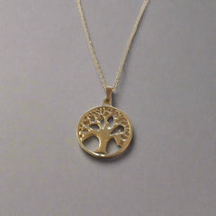 Celtic Tree of Life Pendant - solid gold - Doyle Design Dublin