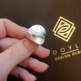 Ebb & Flow ring silver - doyle design dublin