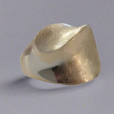 ebb & Flow silver statement ring Doyle Design Dublin