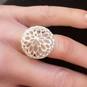 Lace Ring - Sterling silver
