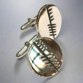 Ogham Silver Cufflinks - Doyle Design Dublin