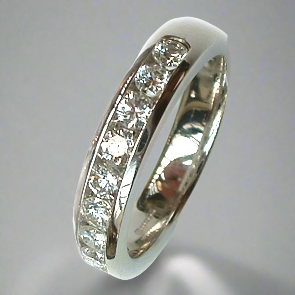 Half Carat Diamond Eternity Ring - Doyle Design Dublin
