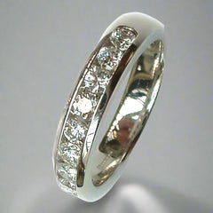 Half Carat Diamond Eternity Ring - Doyle Design Dublin