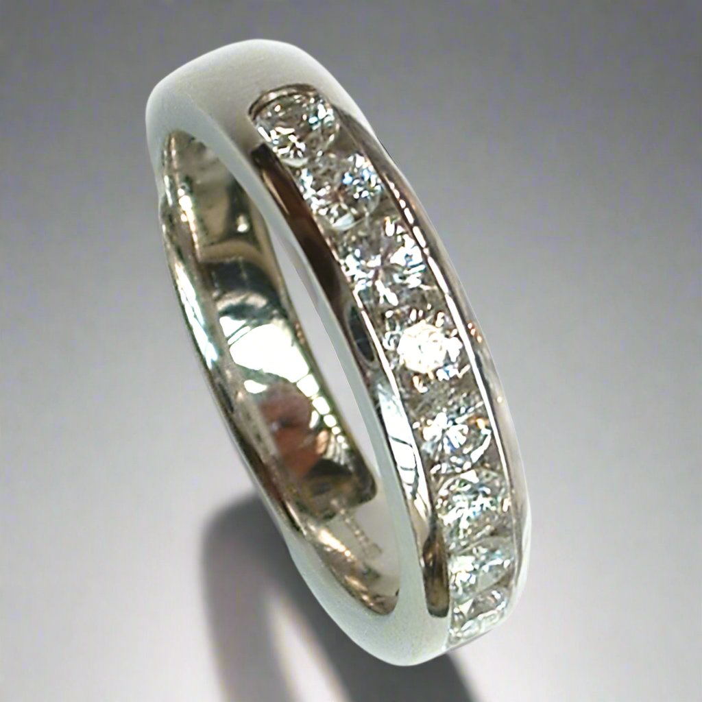 Half Carat Diamond Eternity Ring - Doyle Design Dublin