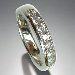 Half Carat Diamond Eternity Ring - Doyle Design Dublin