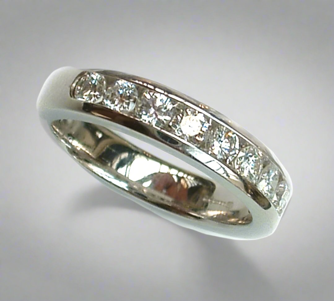 Half Carat Diamond Eternity Ring - Doyle Design Dublin