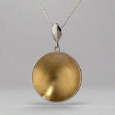 Brushed Gold Bowl with featured Bail Detail - Doyle Design Dublin