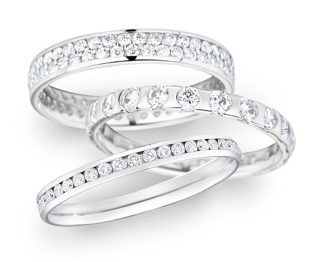 Designer diamond wedding rings