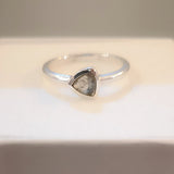 Labradorite stacker ring in silver - doyle design dublin