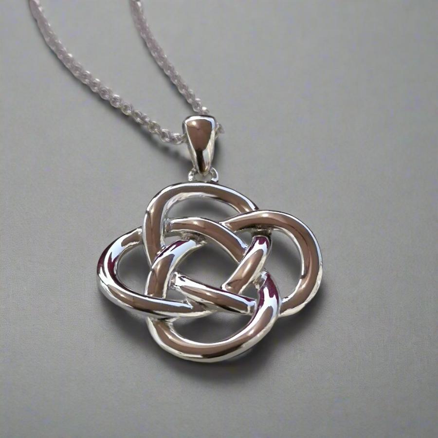 Celtic Infinity Knot Silver - Doyle design dublin