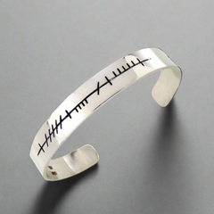 Ogham Sláinte Bracelet - Meaning Health