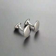 Polished Round Cufflinks