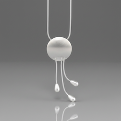 Raindrops Pendant - Sterling Silver