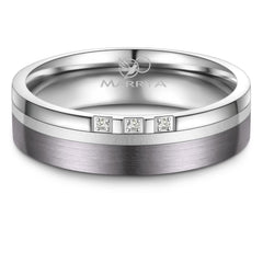 ladies tantalum and titanlium wedding ring