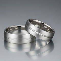 two titanium rings