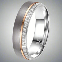 titanium and tantalum ring
