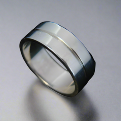 heavy groove ring