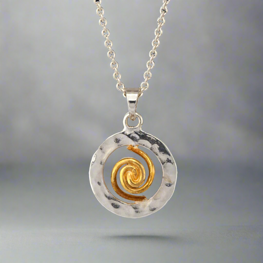 Spiral of Life Pendant - Small version