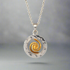 Spiral of Life Pendant - Small version