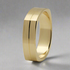 Squared Ring - 5mm - Doyle Design Dublin