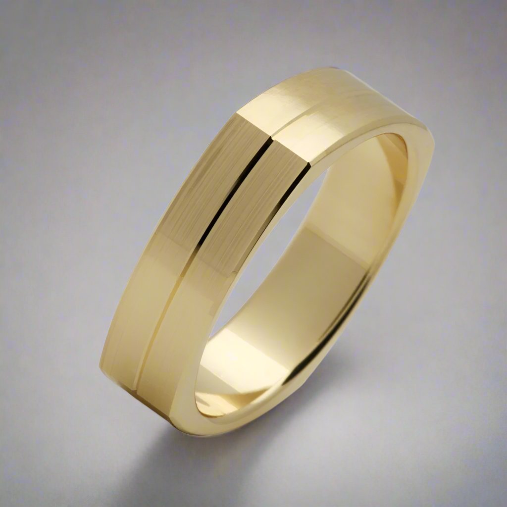 Squared Ring - 5mm - Doyle Design Dublin