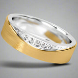 Diamond Set Flow Ring - Doyle Design Dublin