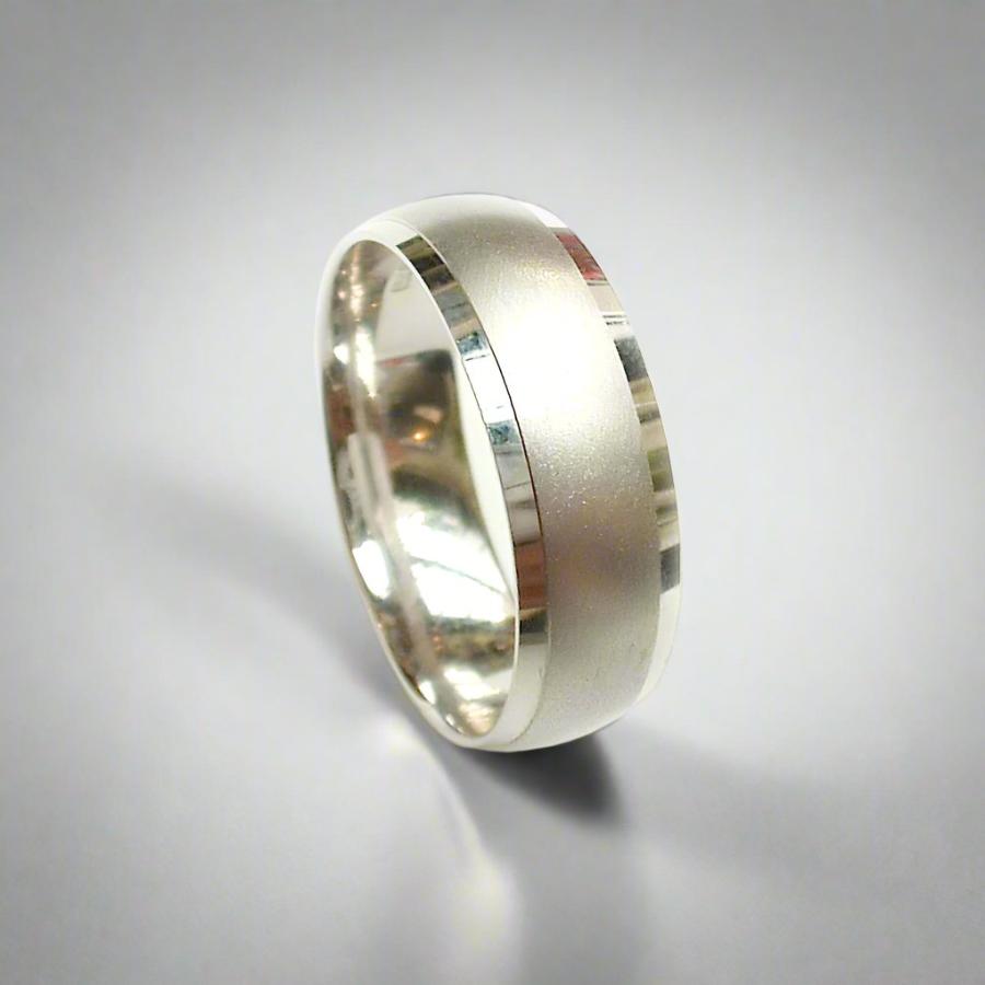 Beveled Edge Wedding Ring - Doyle Design Dublin