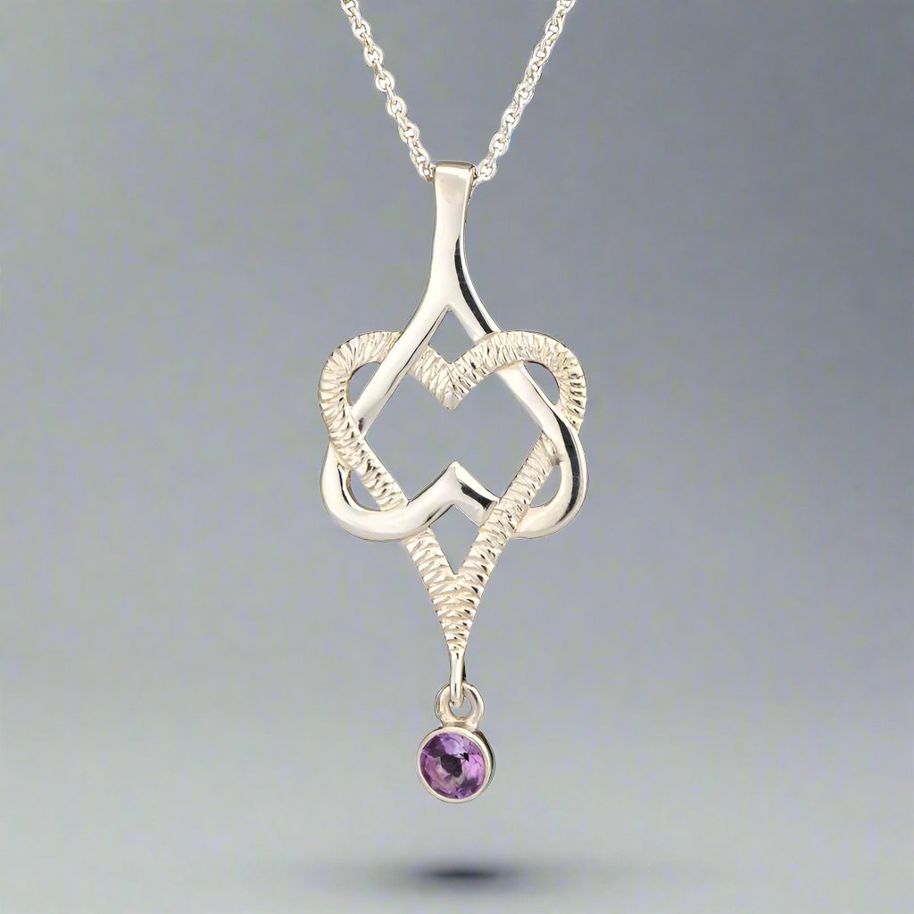 Mo Chroí Hearts Pendant - Doyle Design Dublin