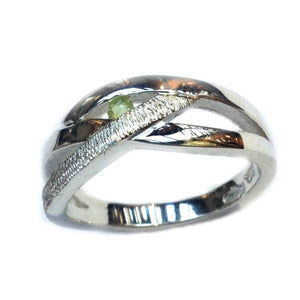 Aontacht Unity Ring with Small Gemstone - Doyle Design Dublin