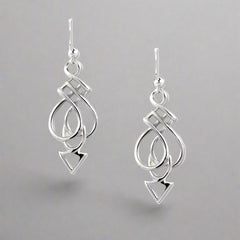 Celtic Spear Earrings (Symbol of Protection) - Doyle Design Dublin