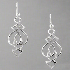 Celtic Spear Earrings (Symbol of Protection) - Doyle Design Dublin